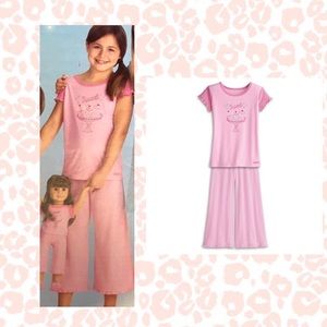 RARE American Girl “Sweet Treat” PJ Set